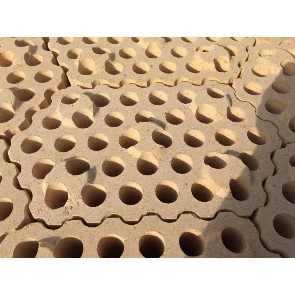 Легкая высокоалюминиевая промышленная печь Рефракторный кирпич для печи Лайнер Желтый взрыв