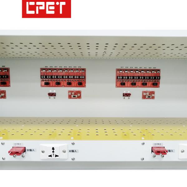 Constant Temperature and Pressure Aging Test Cabinet with 5860*1200*2050mm Dimensions 150A*2 Input Current and 96kW*2 Input Power for Inverter PCB Circuit Control Panel