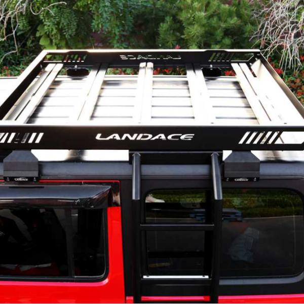 Direct Sale Car Roof Basket Cargo Carrier Basket Roof Rack Black 1455*1425*113mm