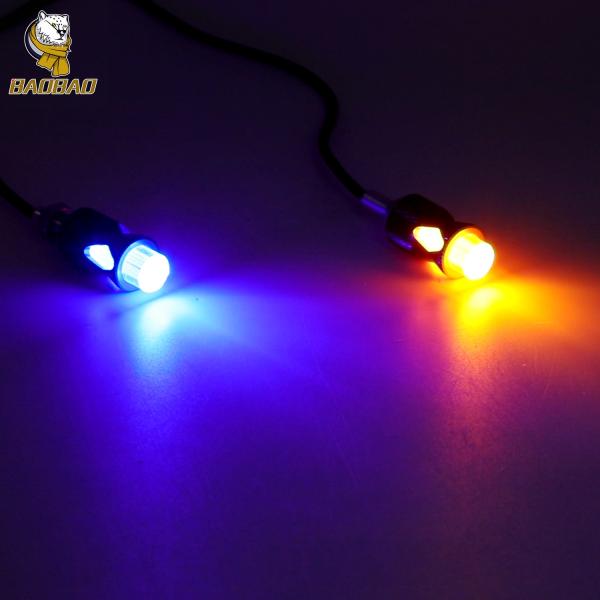 Mini Fancy Light Red Blue Yellow Green Aluminum HONDA Bike Decoration