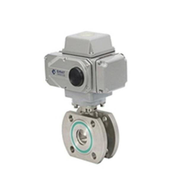 Вакуумный аспирационный V-отрезный управляющий шаровой клапан