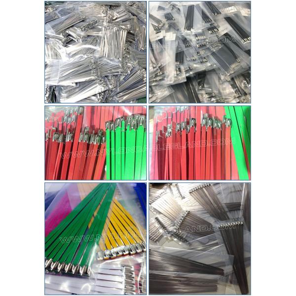 Кабельная стяжка стали 316, 304, 490 фунтов металлическая кабельная стяжка 100~1000мм x 7.9мм для транспортных средств