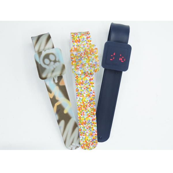 led electronic Children's Silicone watch custom OEM logo pat table princess cartoon fruit watch