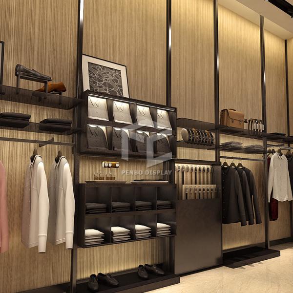 Ecological Garment Store Furniture 3mm Thick MDF Simple Style