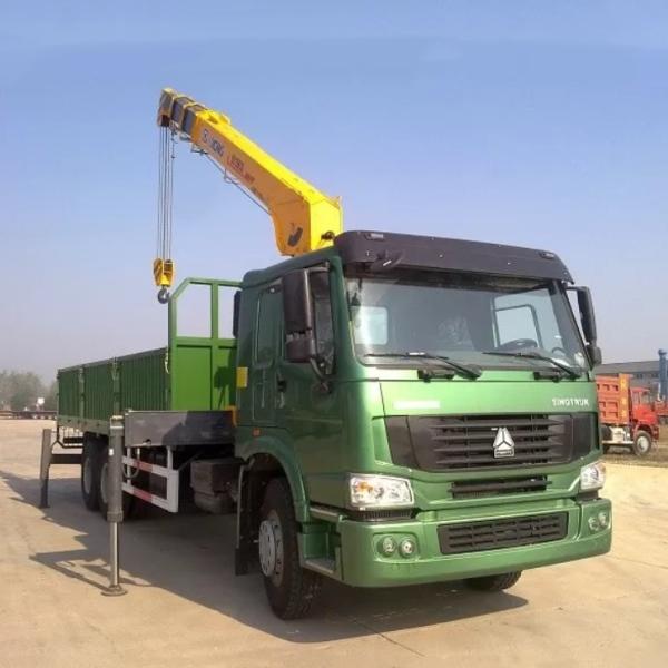 SINOTRUK HIAB 13ton Truck Mounted Crane With High Lifting Height