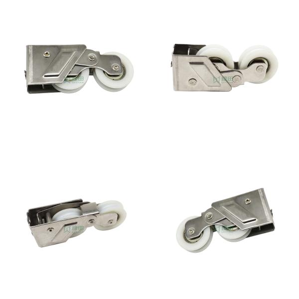 Window Pulley Sliding Door Pulley Stainless Steel Floor Door Double Wheel