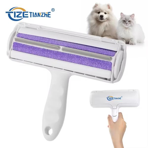 Plastic Pet Cleaning Tools Custom Logo Dog Lint Rollers Reusable