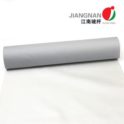 3732 15oz 0.5mm Grey PU Coated Fiberglass Cloth For Welding Curtain