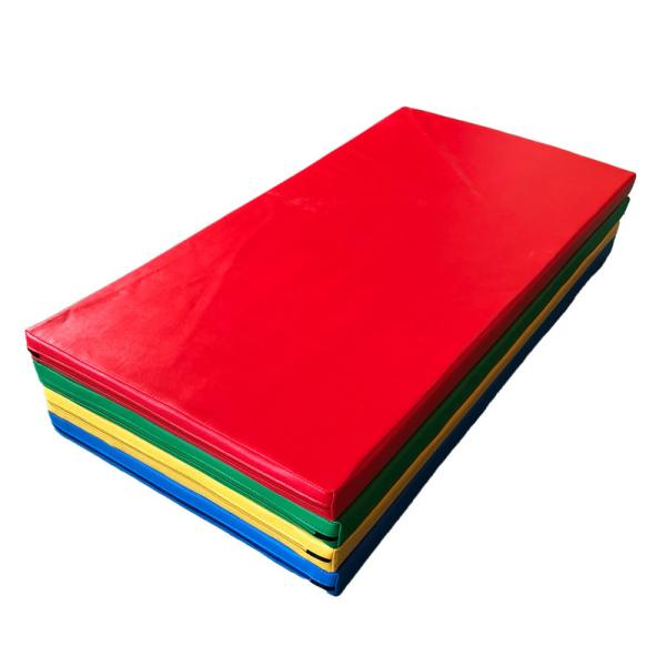 Customized Size Kids Gymnastics Mat Shock Absorbing With Oxford Cloth Material
