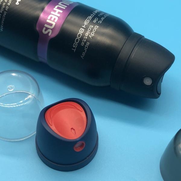 Алюминиевые ингредиенты Дезодорант для тела Спрей клапан с свежим ароматом