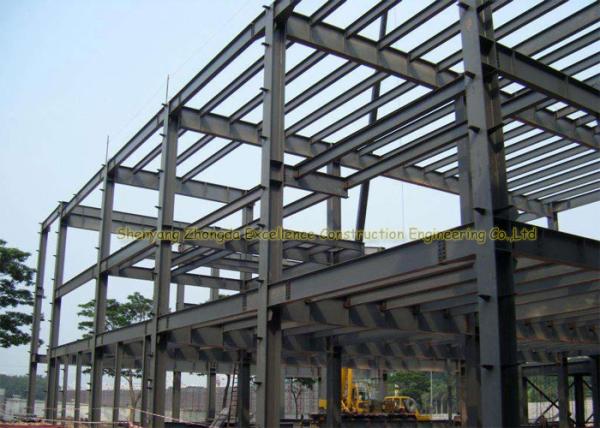 Vertente industrial de Peb do período claro, construções portais de aço do armazém do quadro