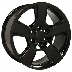 Yukon Tahoe Silverado Sierra Chevrolet Replica Wheels Chrome 5652 20x9