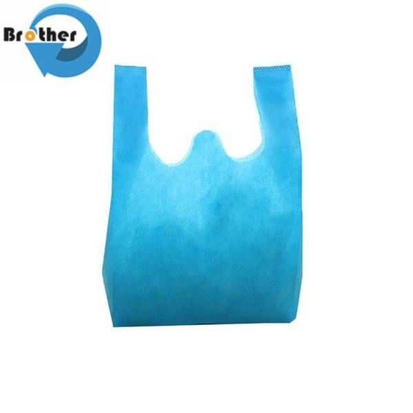 Wholesale Cheap Die Cut Non Woven Cloth Shopping Bag T Shirt Non Woven Shopping Bag
