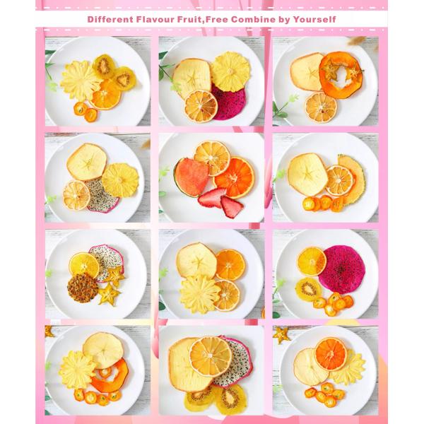 Mygou Foods FD Freeze Dried fruit Slices tea fresh fruit mixed Fruit Preserves Food