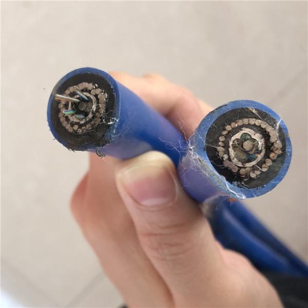 Fábrica LSZH MGTSV33 Armadura de arame de aço Mineração Fibra óptica Retardante de chama G652D