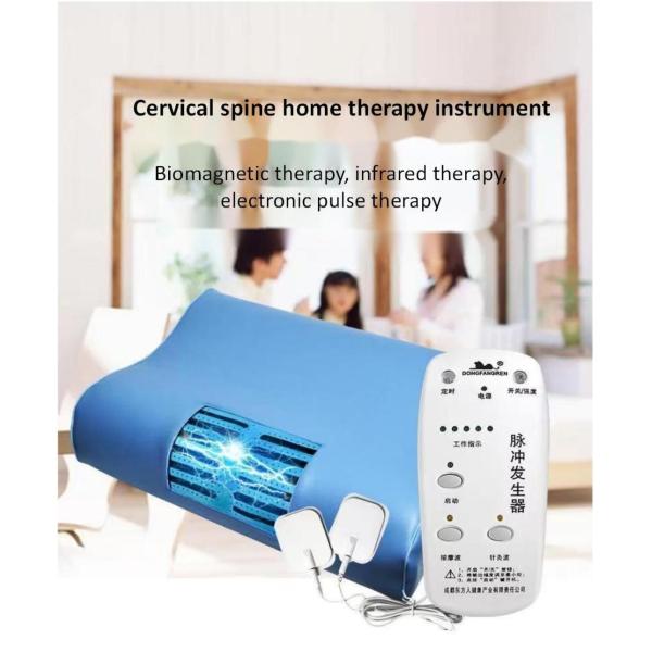 Hot Compress Therapy for Improved Sleep Home Acupoint Cervical Shoulder Massage Pillow