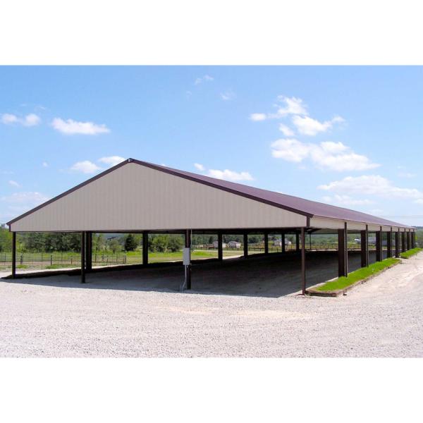 Armazém avançado de estrutura de aço de estilo industrial para fazenda de frangos de corte