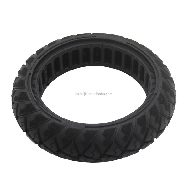 8.1x2 Electric Scooter Solid Tire Shock Absorbing Anti Puncture