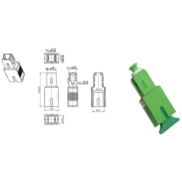 FTTH FBG Fiber Optic Reflector / 1650nm Optical Fiber Bragg Grating