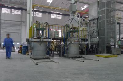 800KG Capacity Ladle Refining Furnace Lrf Steel Making Reduction Temperatures For Aluminium