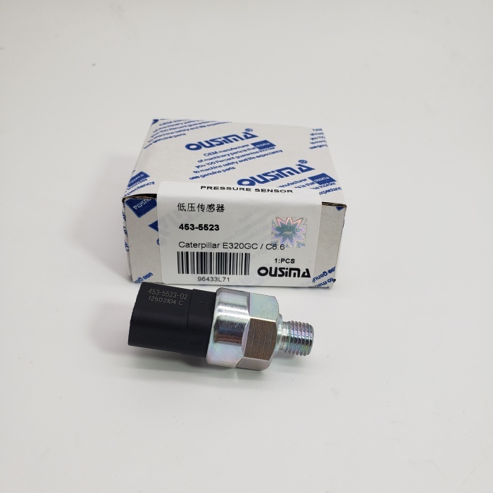 Excavator Low Pressure Sensor 453-5523/4535523 Oil Pressure Sensor For E320GC C6.6 330F 352F 330D2