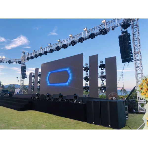 500x500mm Indoor Outdoor Giant Stage Background Led Video Wall P2.6 P2.9 P3.91 Seamless Splicing Rental LED Display Screen