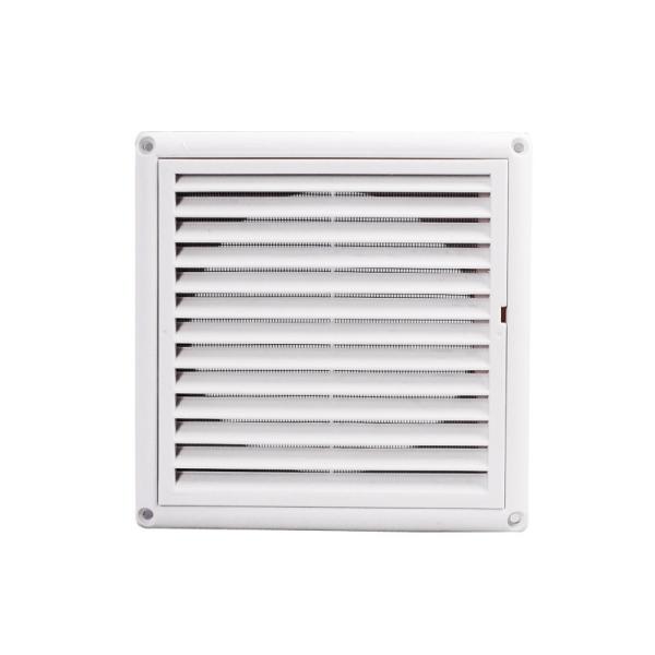 Mass 100mm 125mm 150mm 200mm HVAC Air Plastic Gravity Grill Manufactured by OEM/ODM