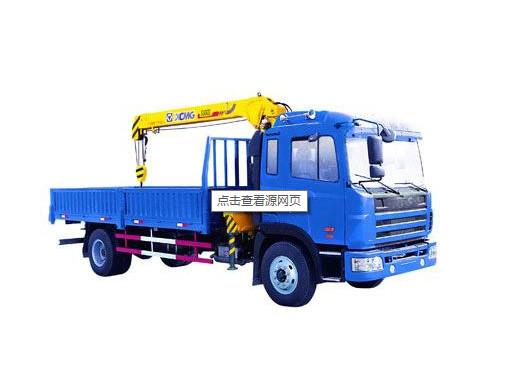 Truck Mounted Crane Telescopic Boom With Dongfeng Truck Chassis 4Ton for heavy goods