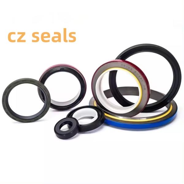 NBR FKM Acm Silicone PTFE Axilagem de Alta Pressão Selo de Óleo de Borracha cor personalizada