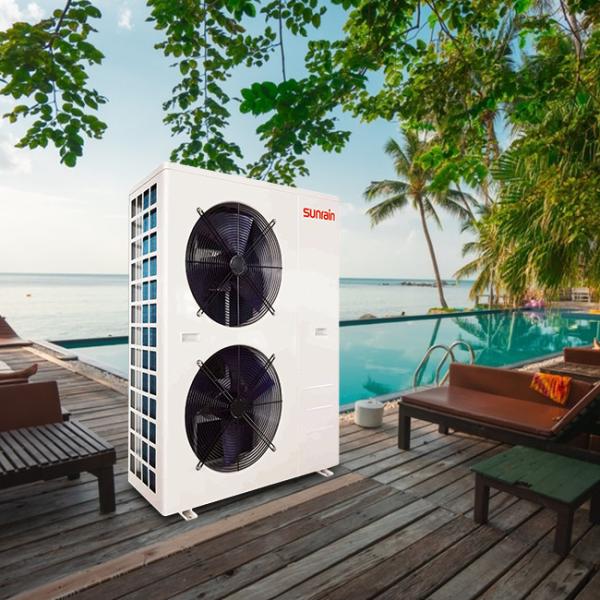 Electric Air Source Swimming Pool Heater 8KW R410A Heat Pump