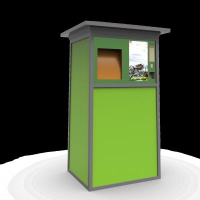 Reverso exterior do fato do parque que recicla a aprovação do CE da máquina de venda automática