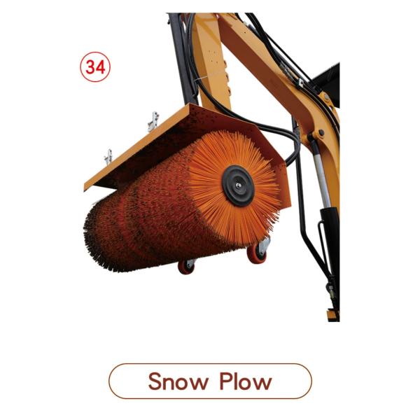 EPA Certificate MINI Excavator Bucket Accessories Multiple Use