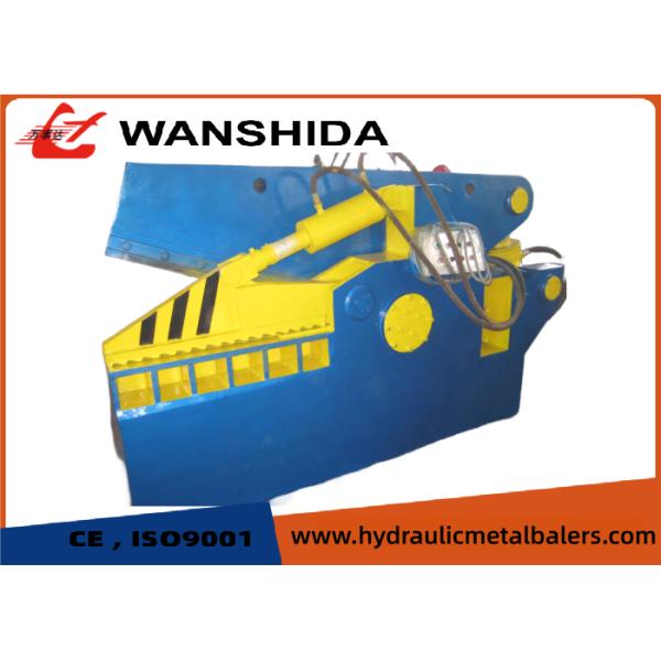 Q43W-5000 Hydraulic Alligator Shear with 5000 kN Shearing Force, 1500 mm Blade for Ø100 mm Round Steel Cutting