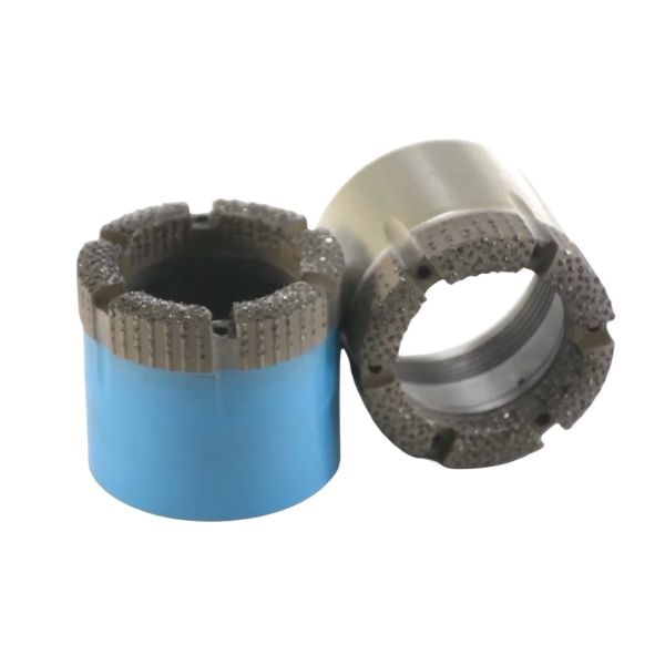 Enhanced Stability in Fractured Formations Efficient Removal of Cuttings Surface Set Diamond Core Bit