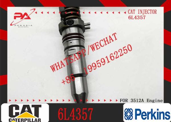 Reliable Fuel Injector Assembly 6L4357 For CAT Engine 3512A Series Matching Diesel
