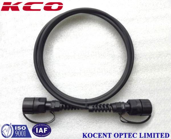 LSZH Lc To Lc Fiber Patch Cable 3G 4G Telecom Base Station Support