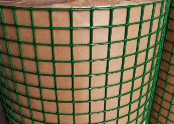 0.9mm 1/2in Heavy Duty Garden Wire Fencing 4Ft Green Pvc Coated Chicken Wire