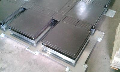 FS1500 FS1250 FS1000 FS800 ISO9001 certification Steel Raised Floor With Cable Trunk