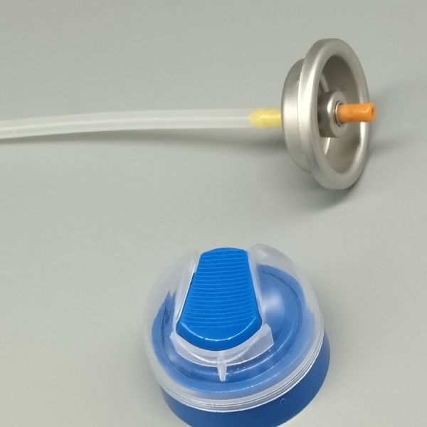Chemically Inert Aerosol Spray Air Freshener Valve for Natural and Organic Formulations with Pure and Clog-Resistant Design.