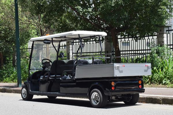 4 Seater 48V Electric Golf Cart with Rear Storage Box