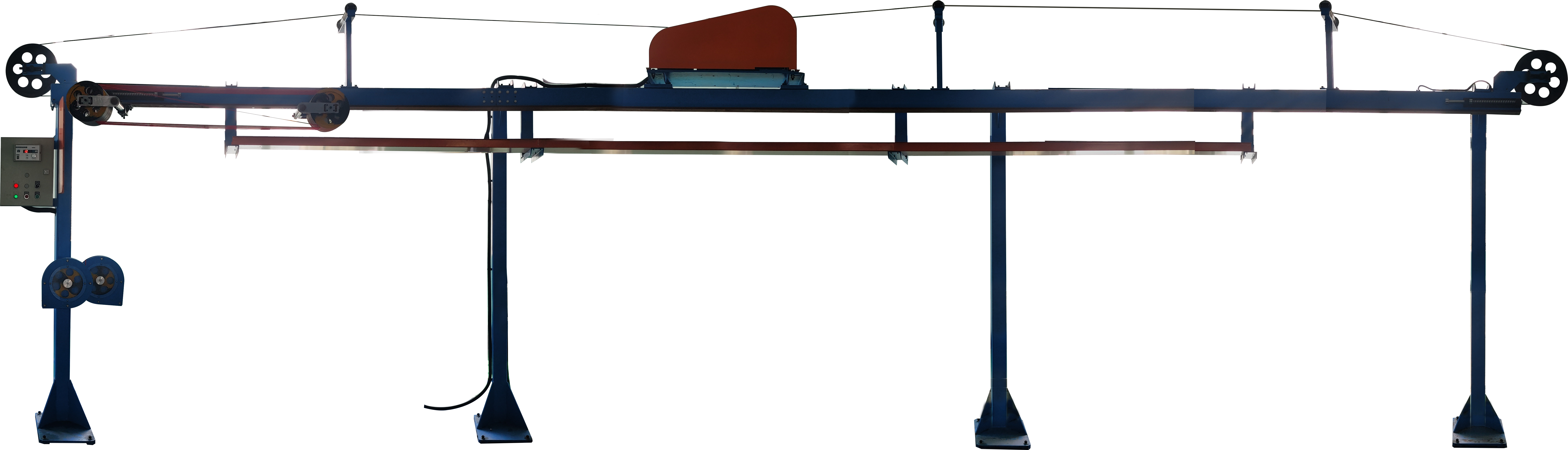 12m Medium-Duty Horizontal Wire Accumulator for Cable Extrusion Lines