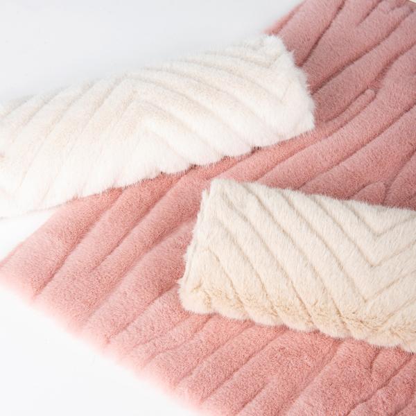 Width 58/60 Custom Color 100% Polyester Brushed Faux Fur Fabric Plush Fabric Free Sample