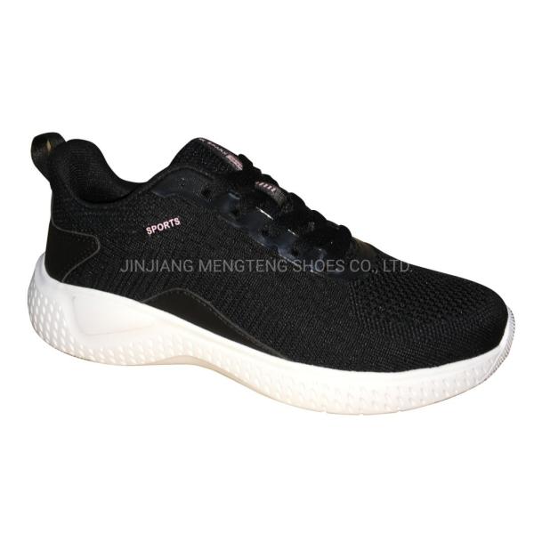 2021 New Style Pu Flyknit Sports Sneaker Shoes Lady Use