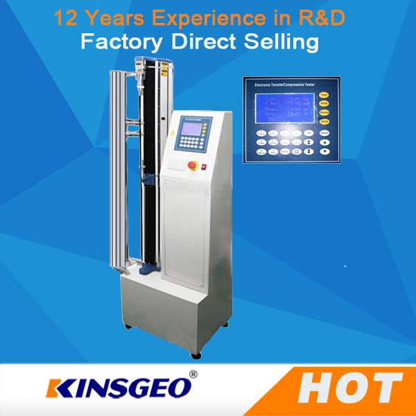 50-500 mm/min Speed Floor Type Tensile Strength Testing Machine Leather with Single Column