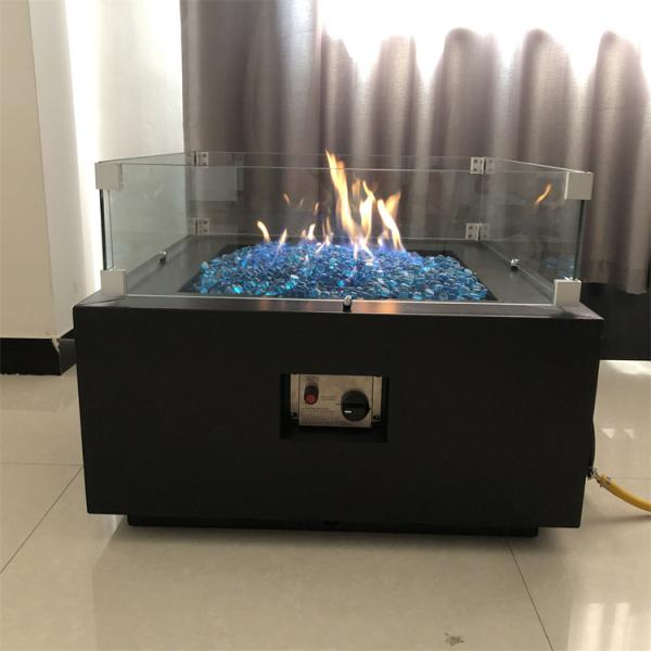 400mm Outdoor Garden Gas Fire Pits Corten Steel Natural Gas Outdoor Fire Pit