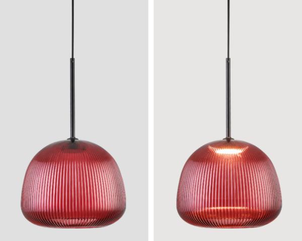 Lampe suspendue de salon nordique moderne Ballon de verre de fer Led Lustre Pendant Light