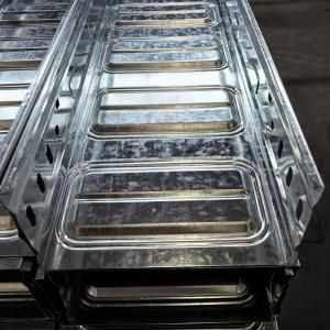 Strength Corrosion Resistant Lightweight Wall Mounted Metal Cable Trays Trough