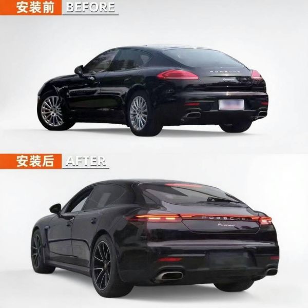 For Porsche Panamera 970.1/970.2 LED Tail Lights Upgrade 971 Style Light-Emitting Diode Rear Trunk for 10-18 Models