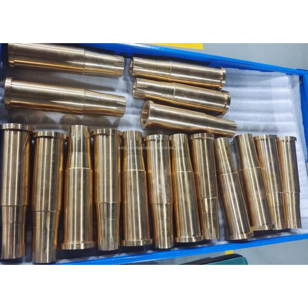 Multi Cavity CNC Process Brass/M2 Material Thread Mold Core With Chamfer For Injection Molded Parts