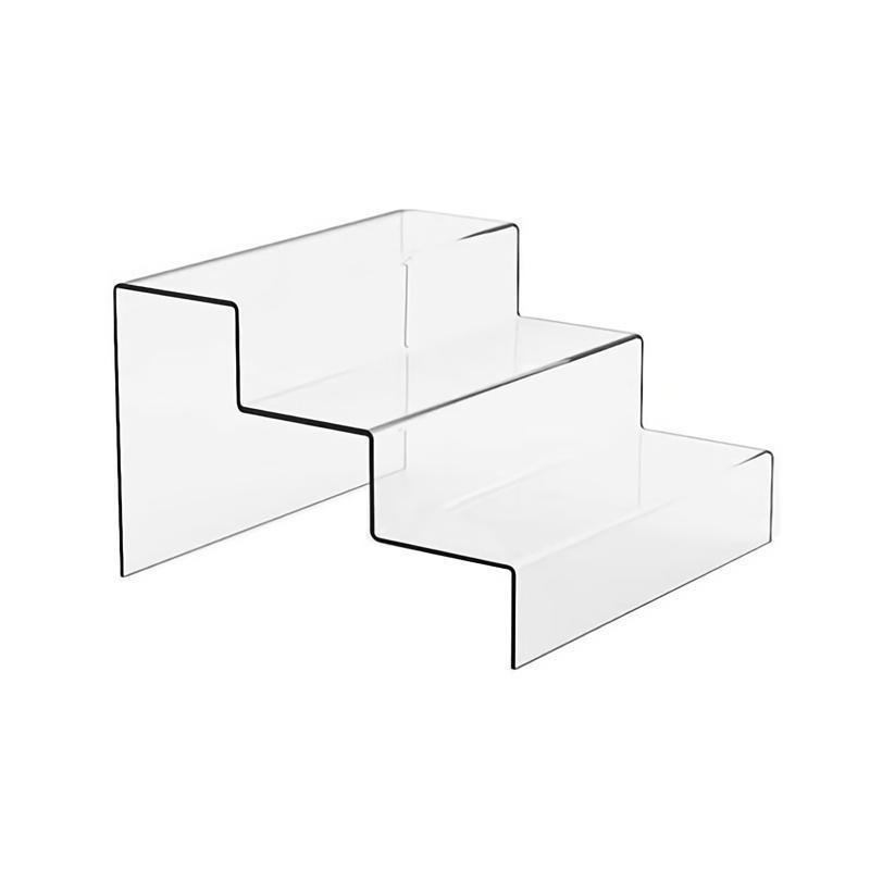 Acrylic Stepped Display Stand Transparent Live Display Stand Multi-layer Hand Standing Brand Step Storage Rack